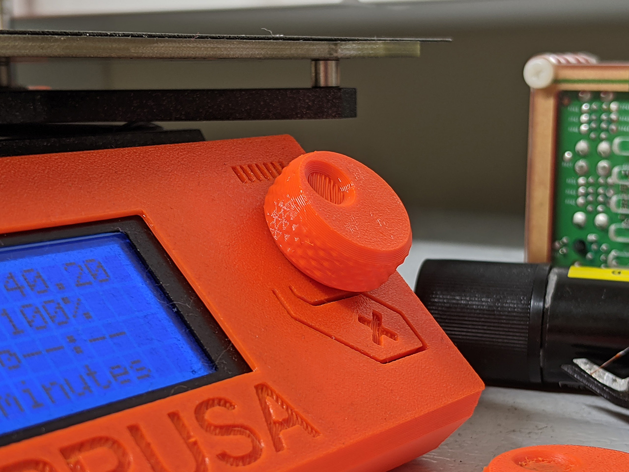 Knurled Knob by rtm Download free STL model