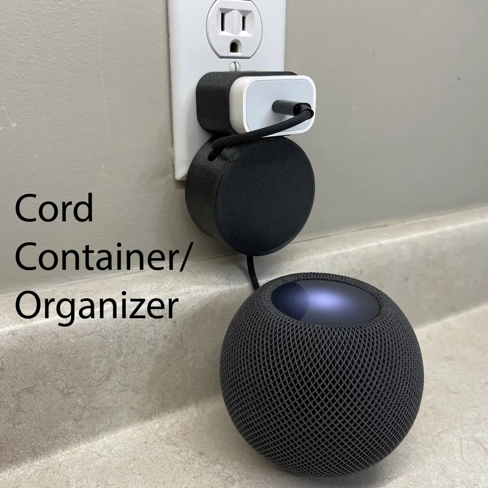 Apple HomePod Mini Cable Manager/Organizer by lotsamillions