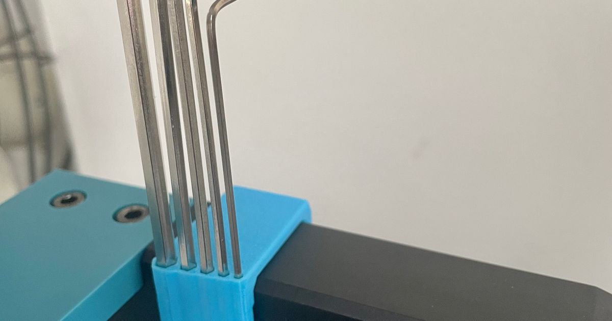 Top mounted Hex / Allen Key / Inbus Wrench tool holder for Sovol SV06