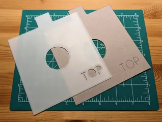 Buisiness Card Template by yeetkid Download free STL model