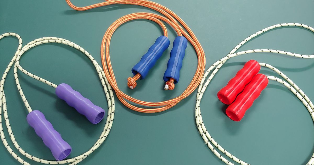 Jump Rope Handle by GatCat Download free STL model