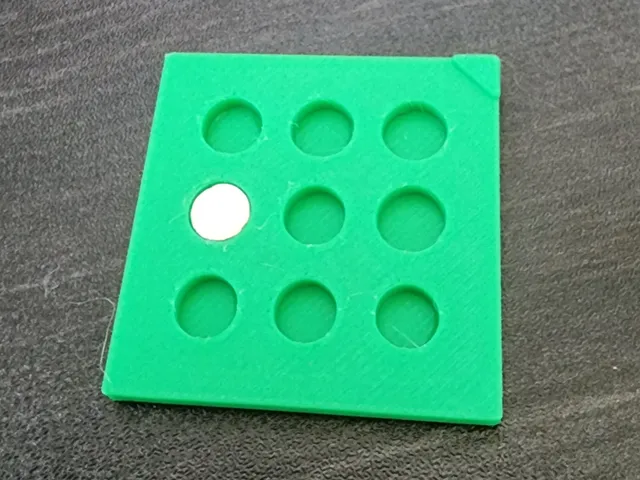 6x2mm Hole Size Calibration Test