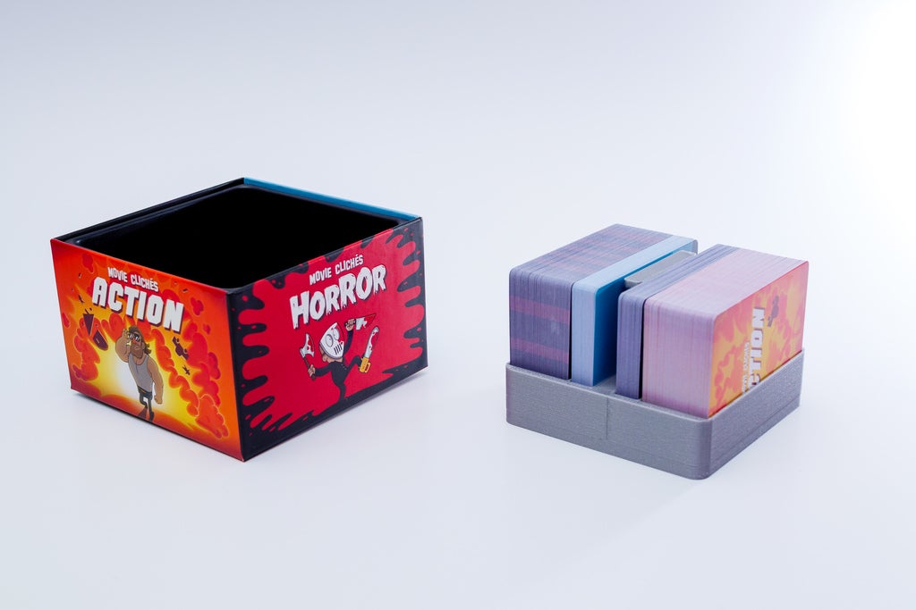 Movie Clichés Card Game Insert