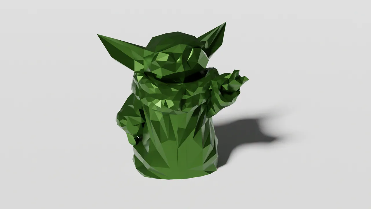 Yoda Baby for Me (Star Wars Inspired Baby Yoda / Grogu) by ChrisPirillo, Download free STL model