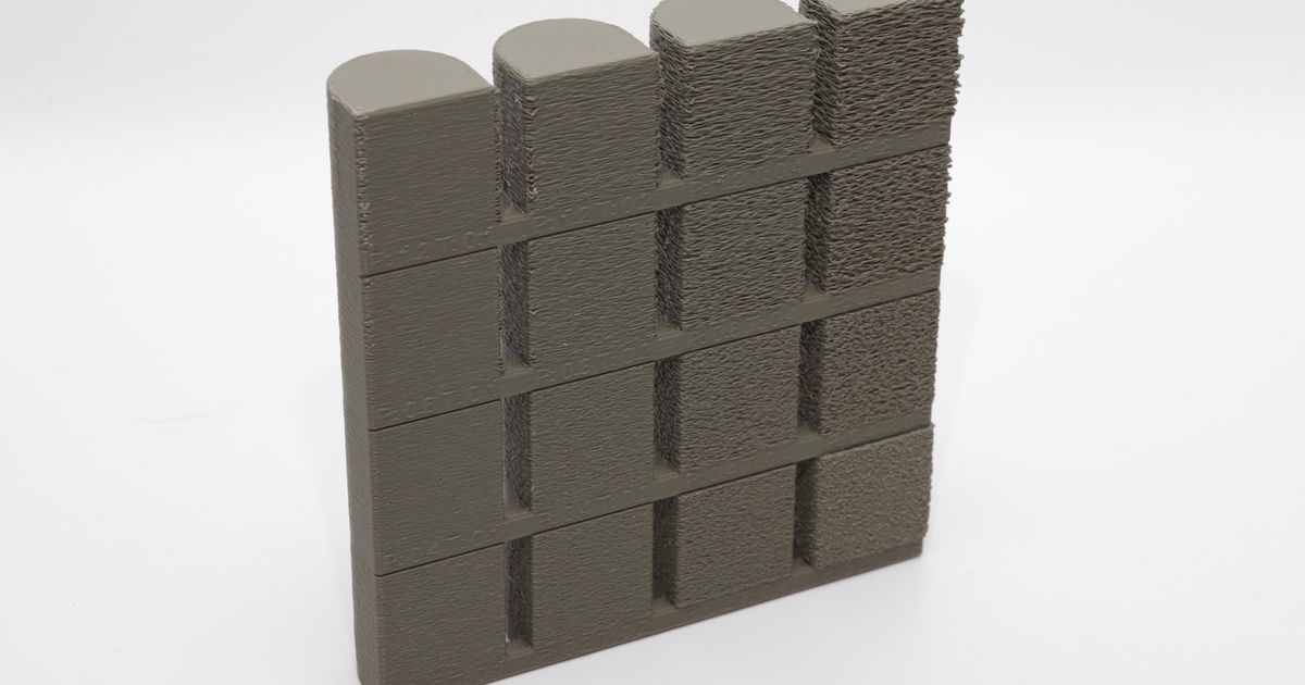 Fuzzy Skin Test by Whity Download free STL model