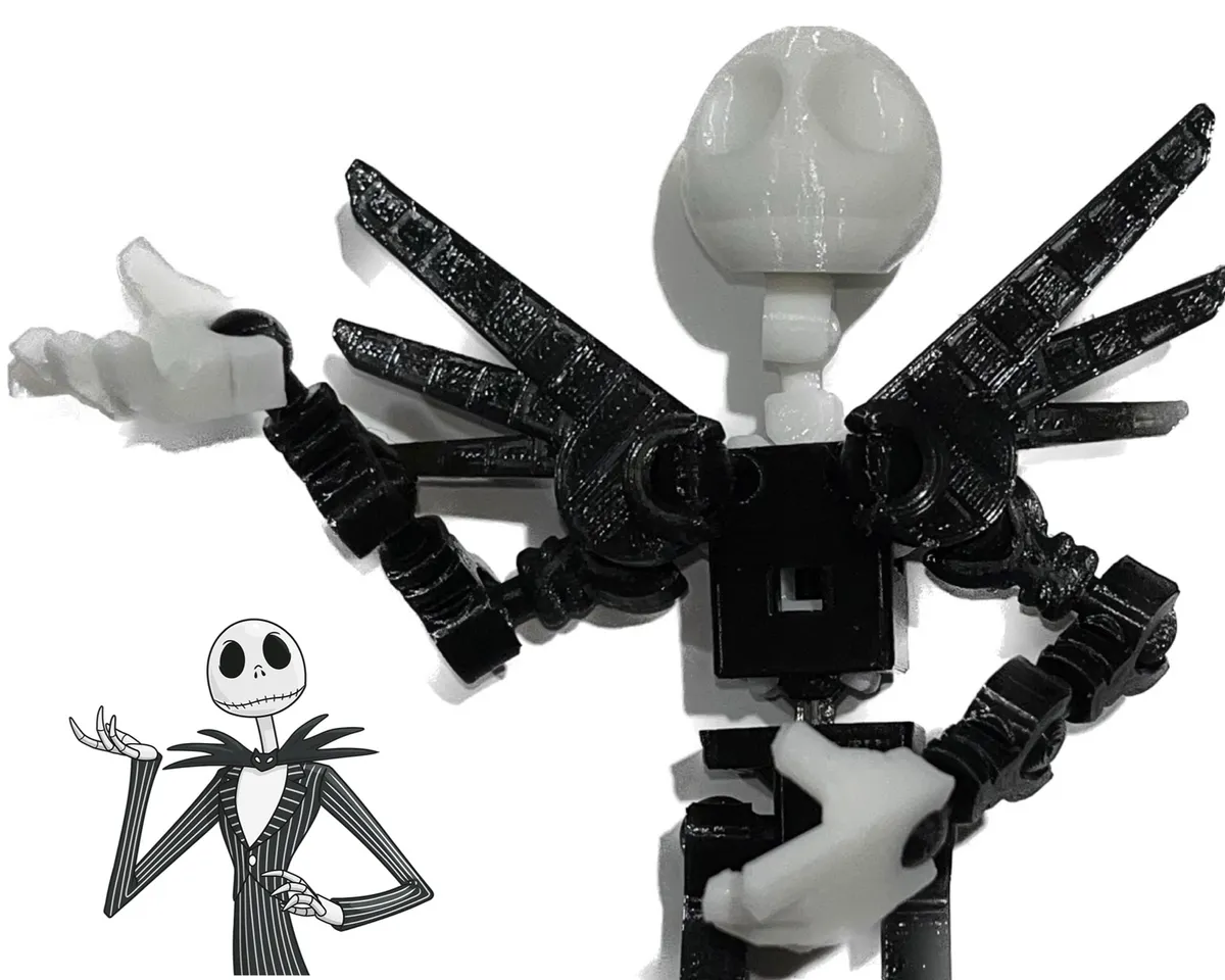 jack様 Mini 13 Jack Skellington por Jasonfull | Descargar modelo STL