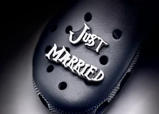 Just Married charm for Crocs