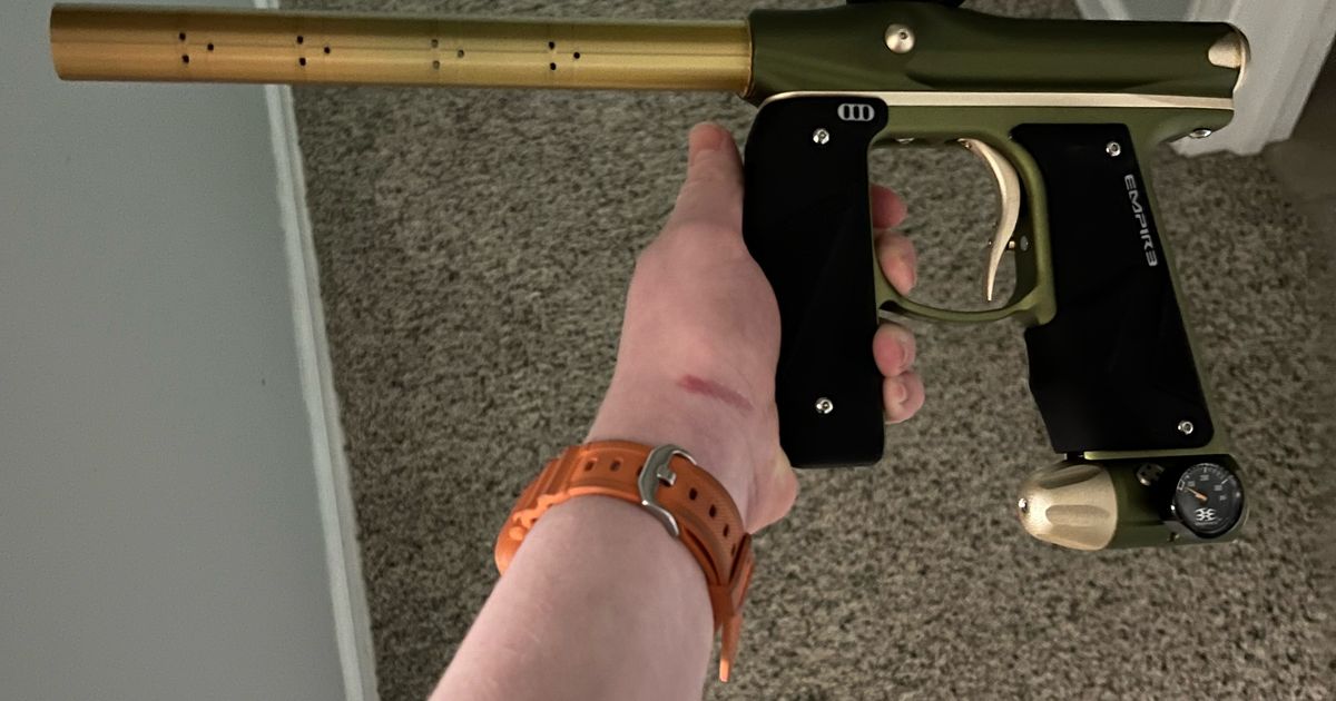 PaintBall Barrel by Emsee814 Download free STL model