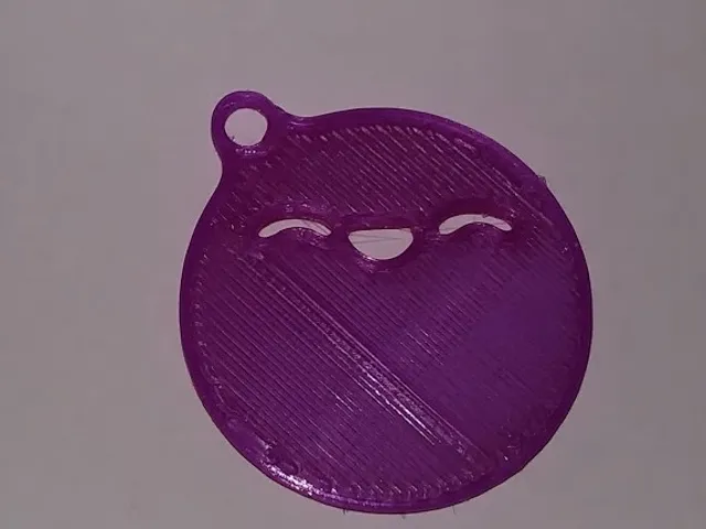 Grape Key Chain / Filament Test Piece