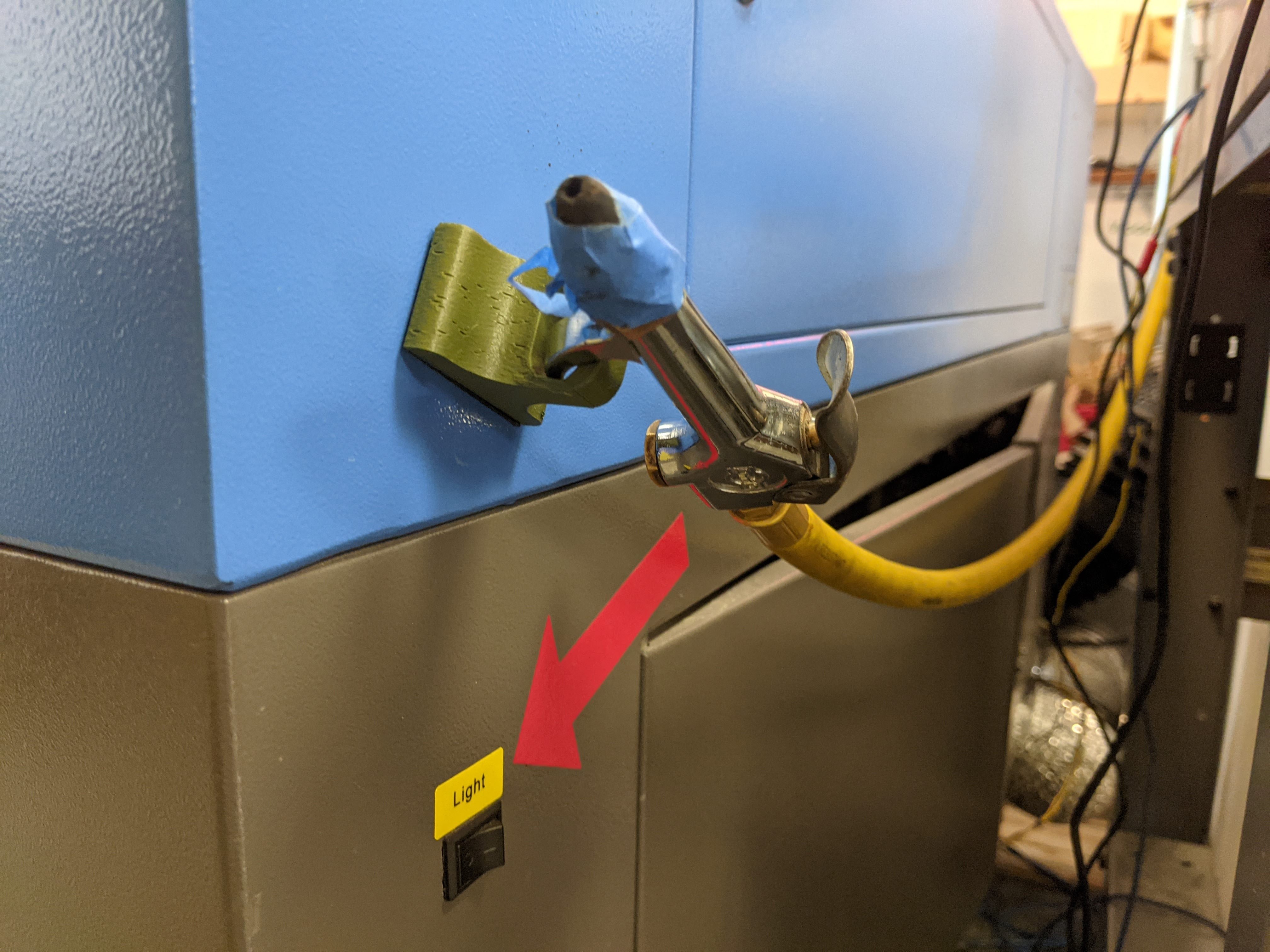 Air Compressor Nozzle Hanger/Holder