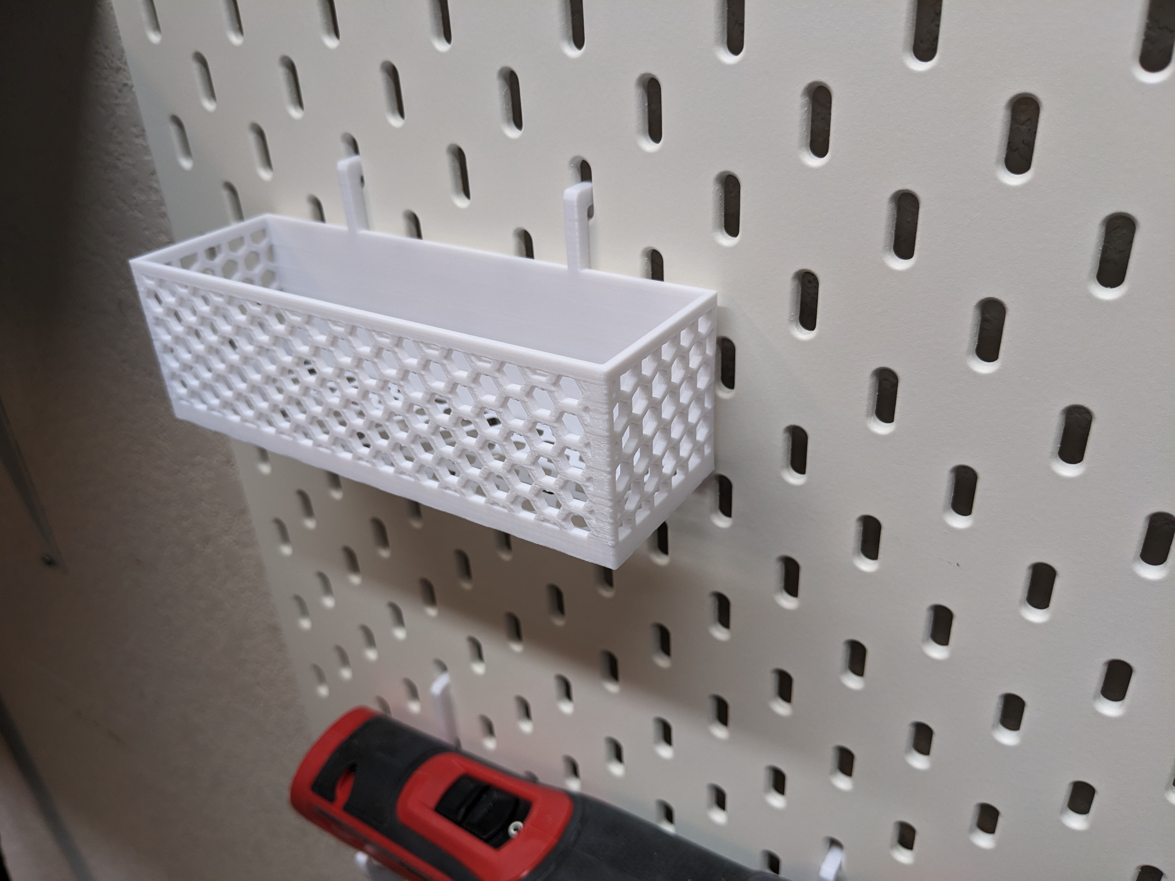 Miniatura 2 do modelo 3D Skadis hex tray