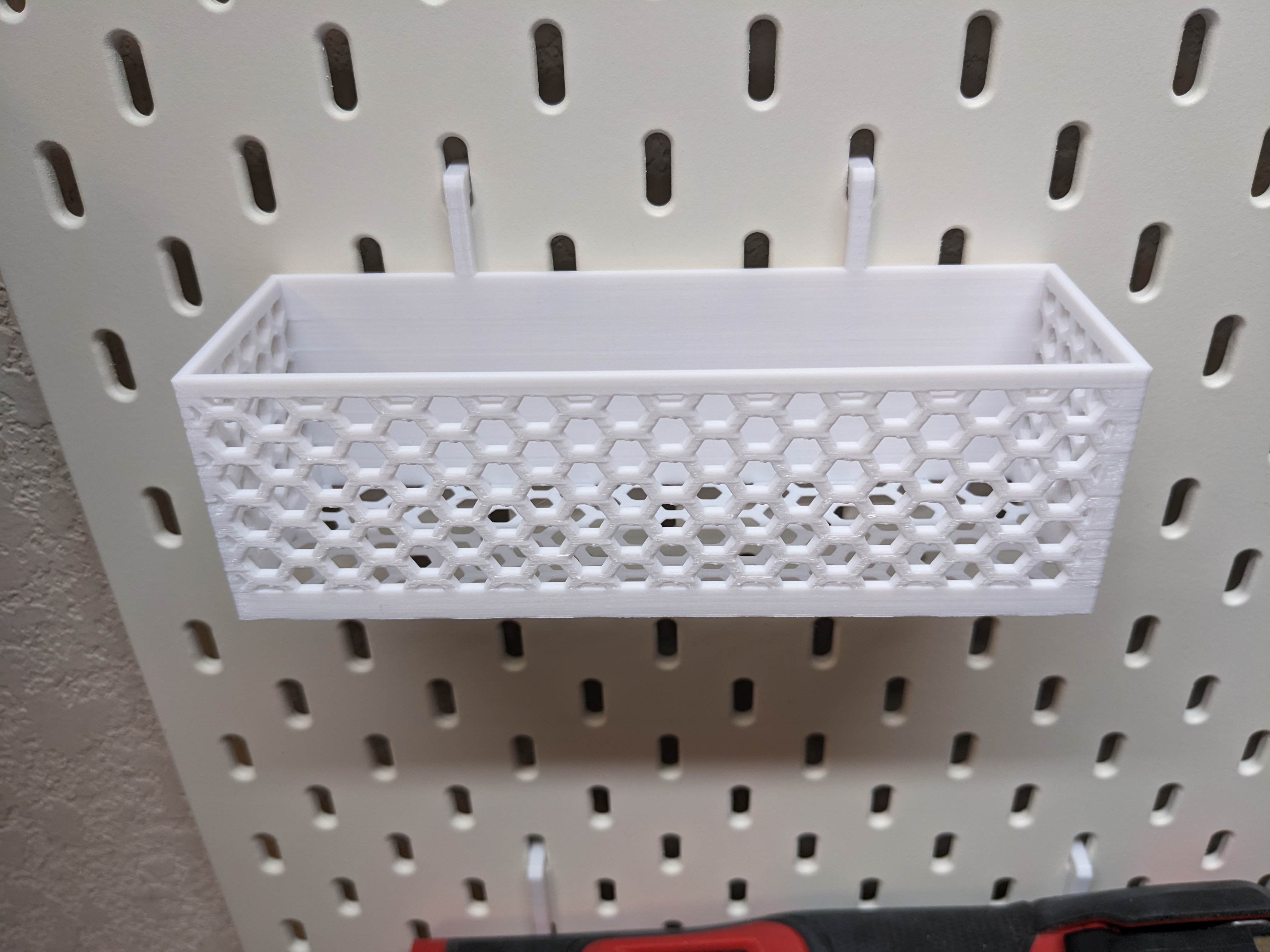 Skadis hex tray
