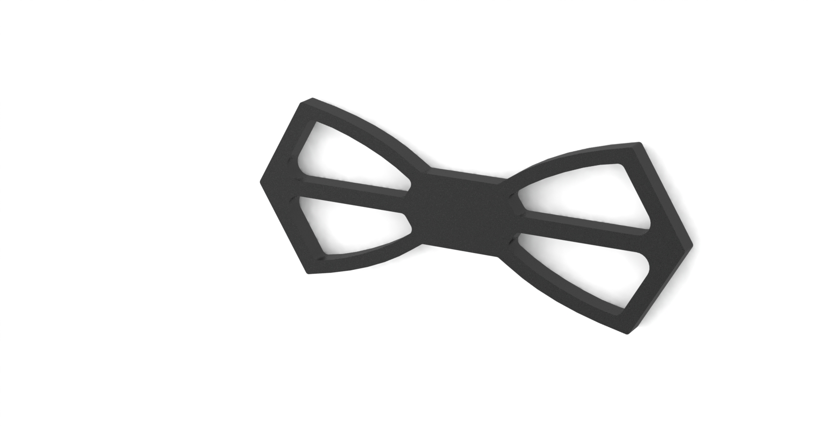 Miniatura 5 do modelo 3D 3D Printed Bow Tie