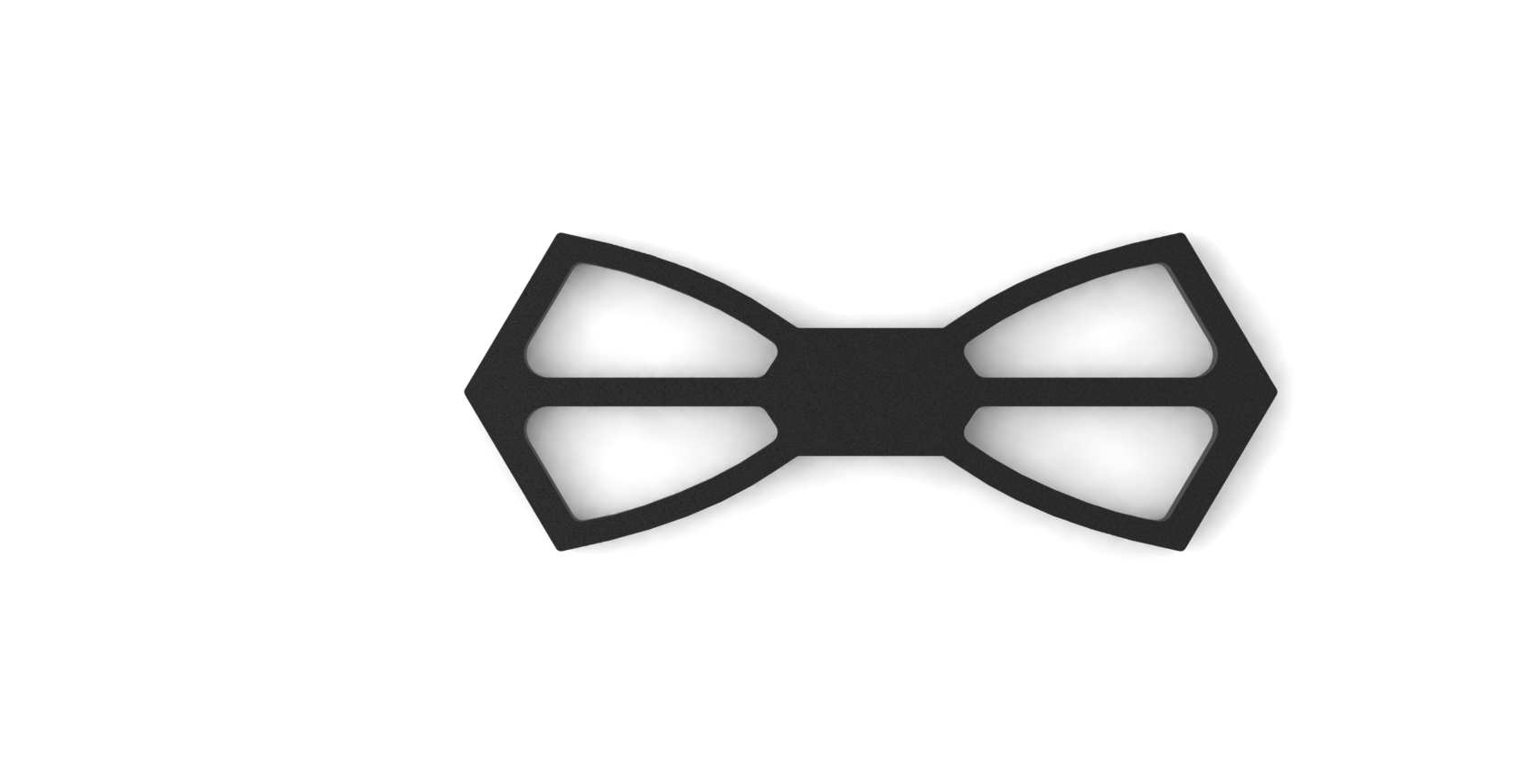 Miniatura 6 do modelo 3D 3D Printed Bow Tie