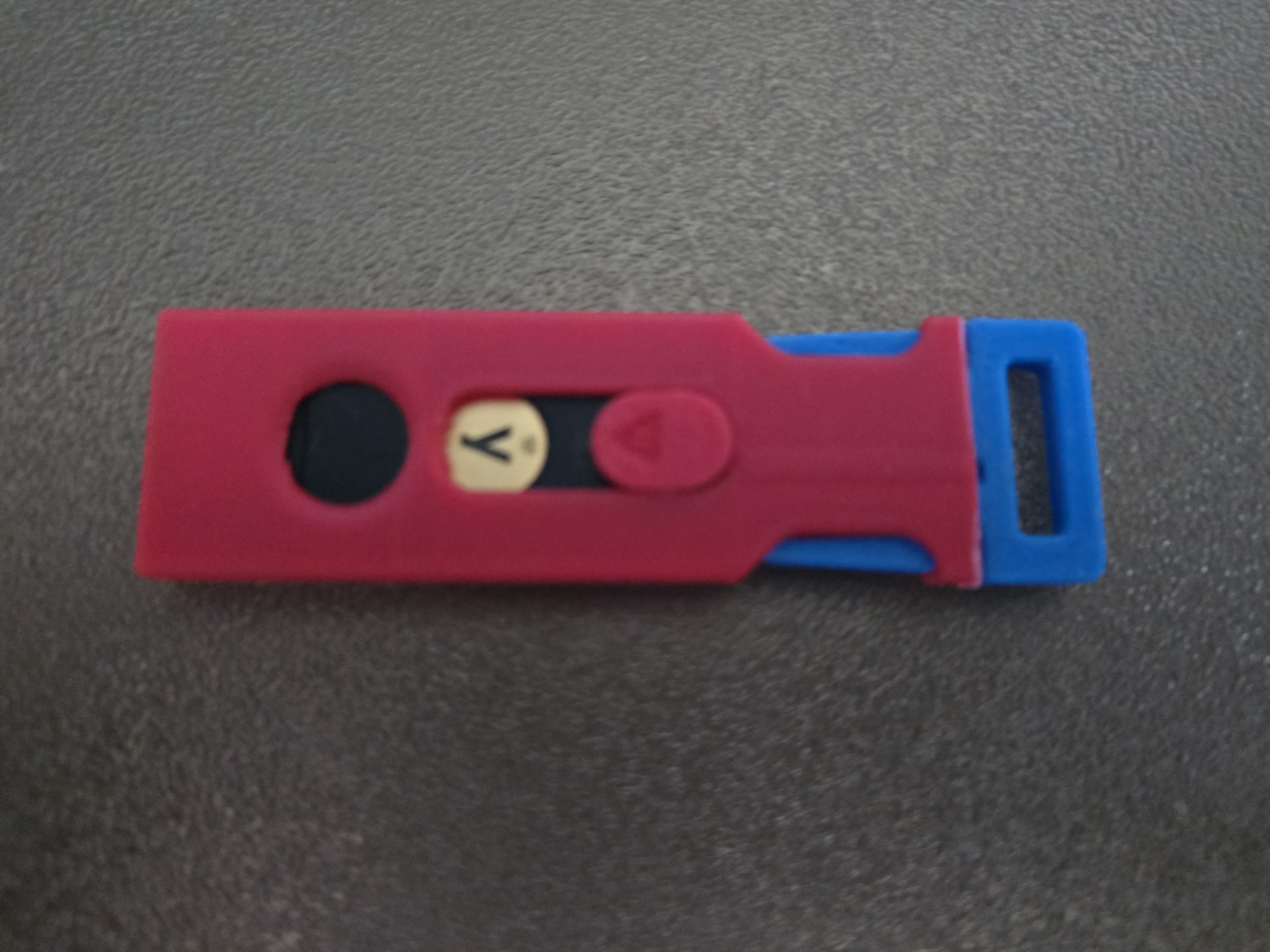 YubiKey Sliding Lanyard Case