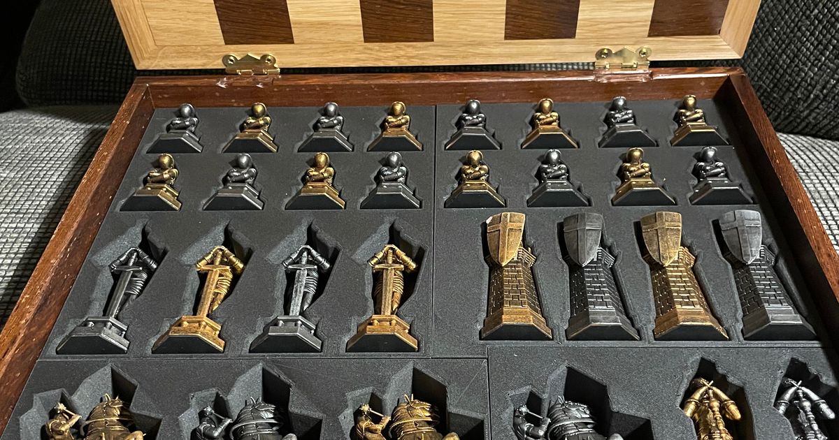 Chess Insert HP by FoldCall | Download free STL model | Printables.com