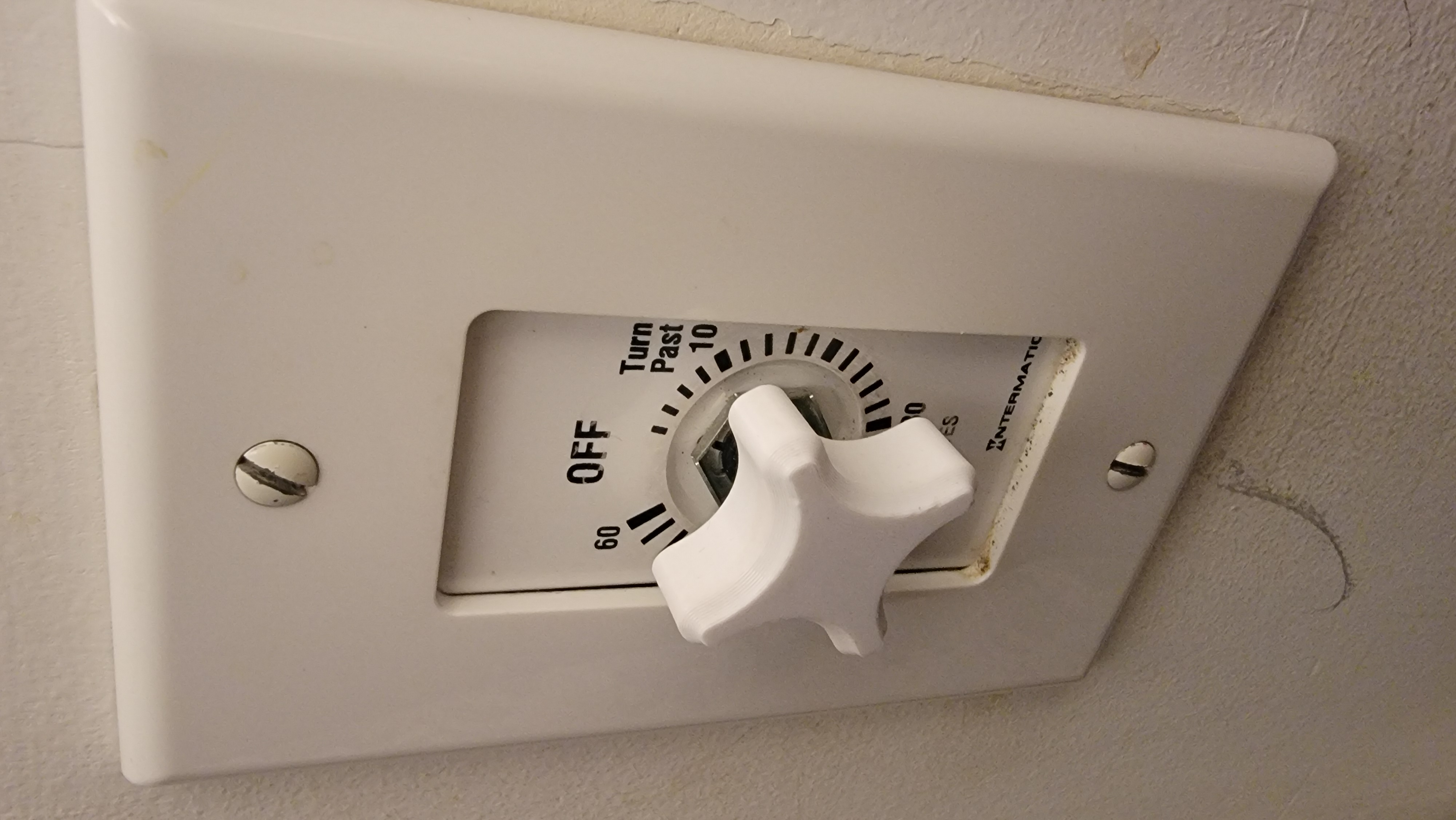 Light Switch Timer Knob