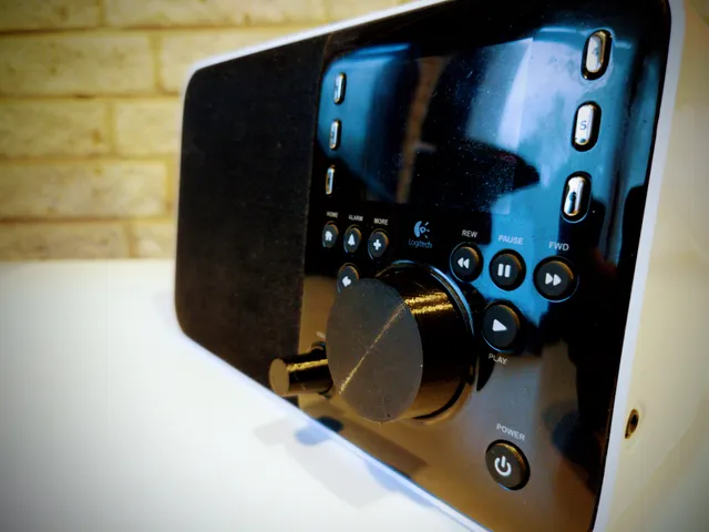 Squeezebox Radio Main and Volume knob