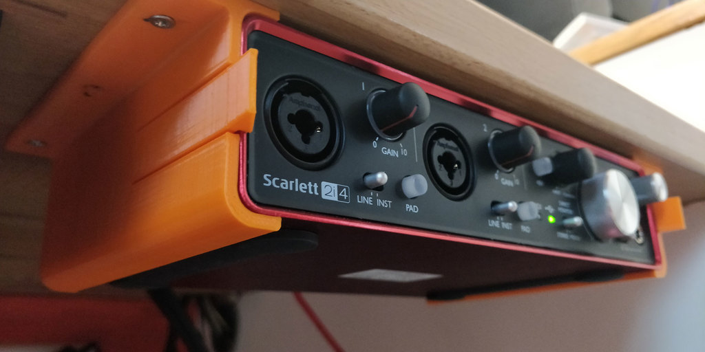 Focusrite Scarlett 2i4 & 2i2 2nd Gen bracket