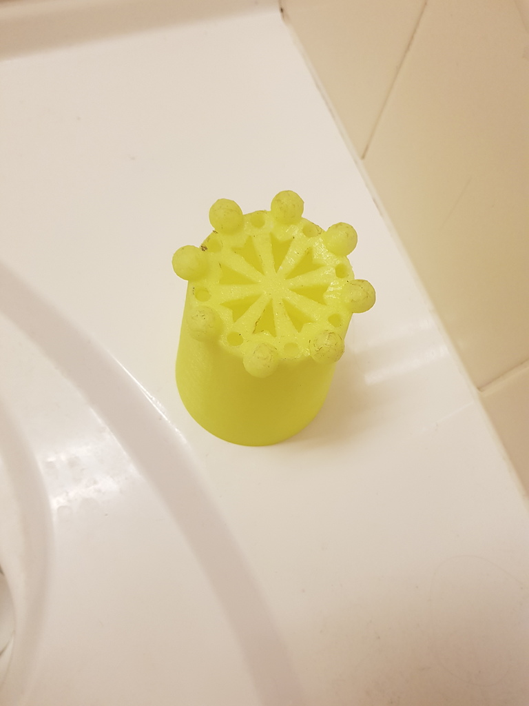 Miniatura 5 do modelo 3D Tooth Paste Holder Cup