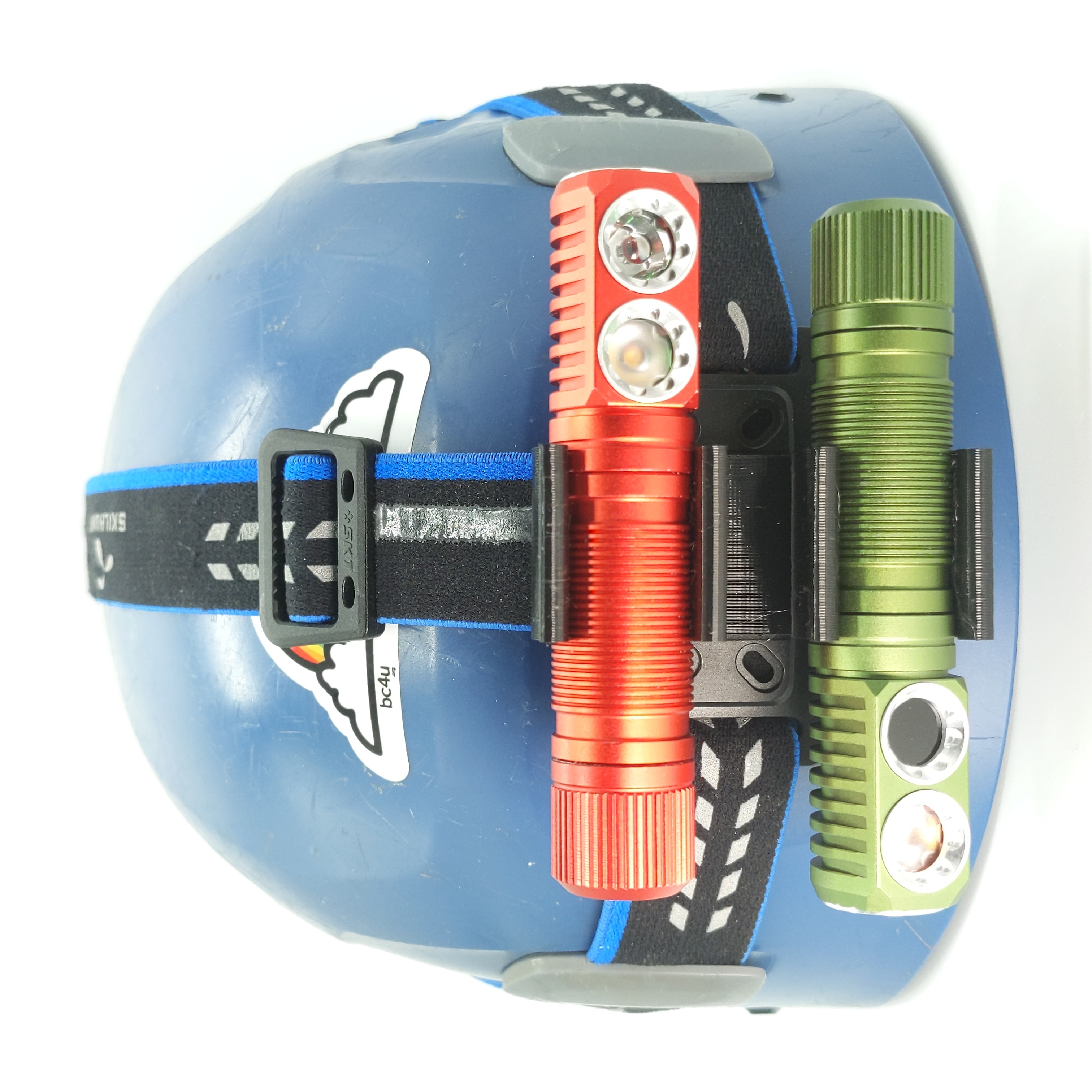 Skilhunt HB3 Mount for Dual Emisar D2 by Spicy3d | Download free STL ...