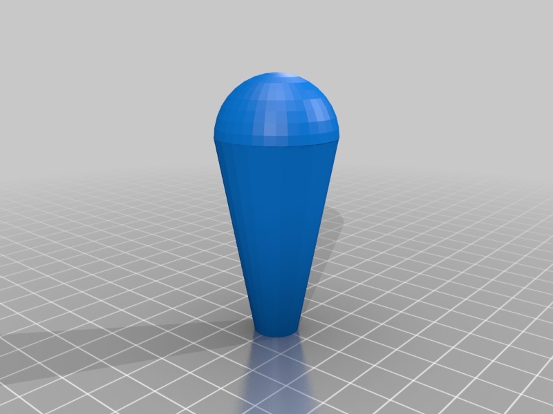 Miniatura 2 do modelo 3D 1up Arcade Knob