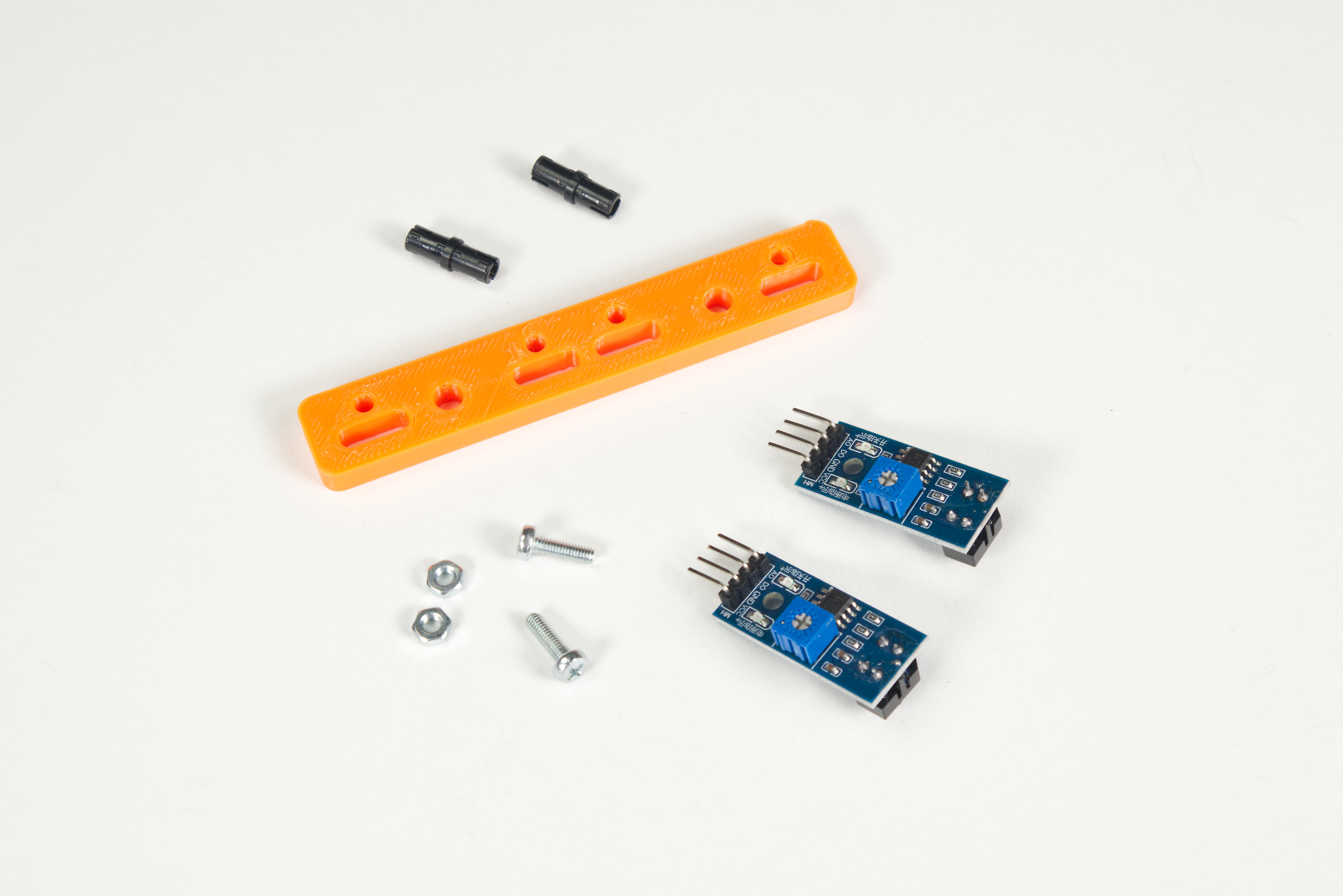 Rover Light Sensor Bar by BrownDogGadgets | Download free STL model ...