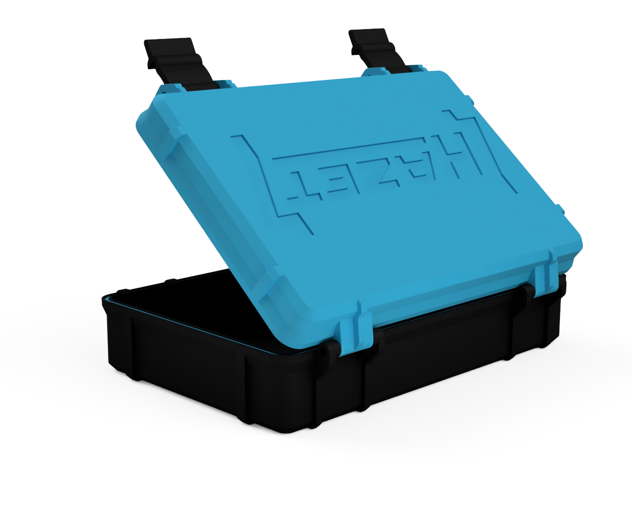 Rugged Box Remix for Hazet 165-S box (853, 854 and other toolsets) 3D model thumbnail