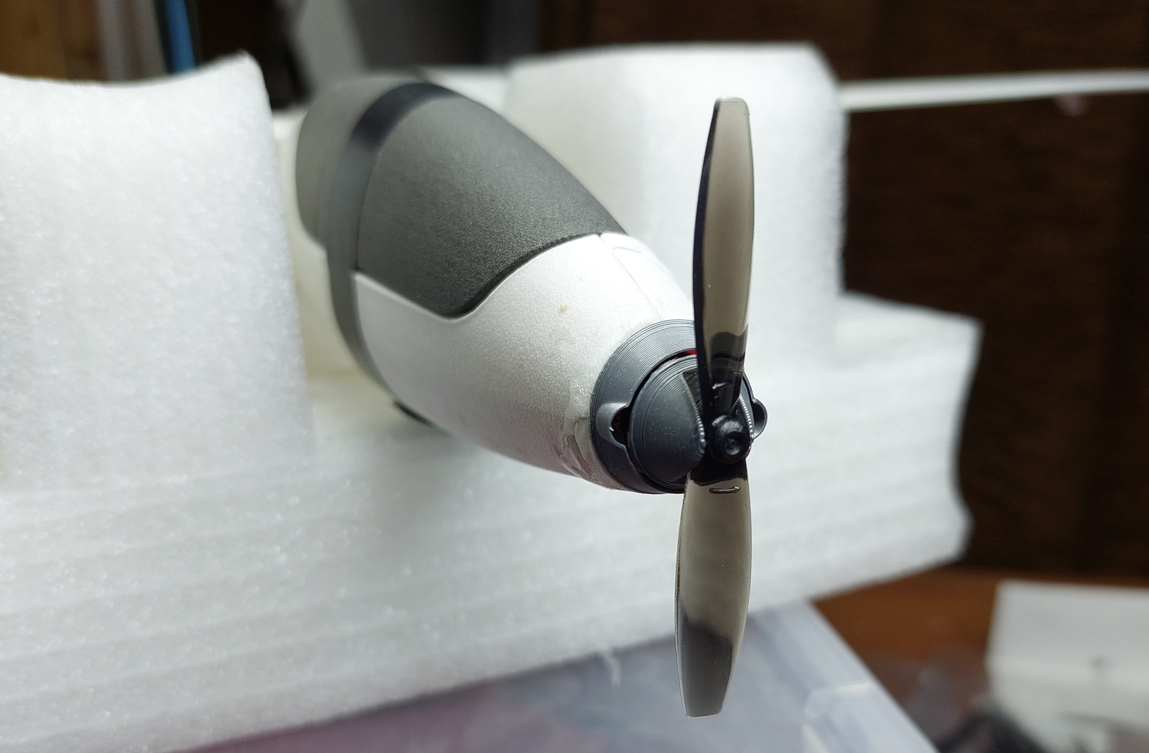 Lukisegler-NG XS e mini RC-glider (Update to brushless electric drive)