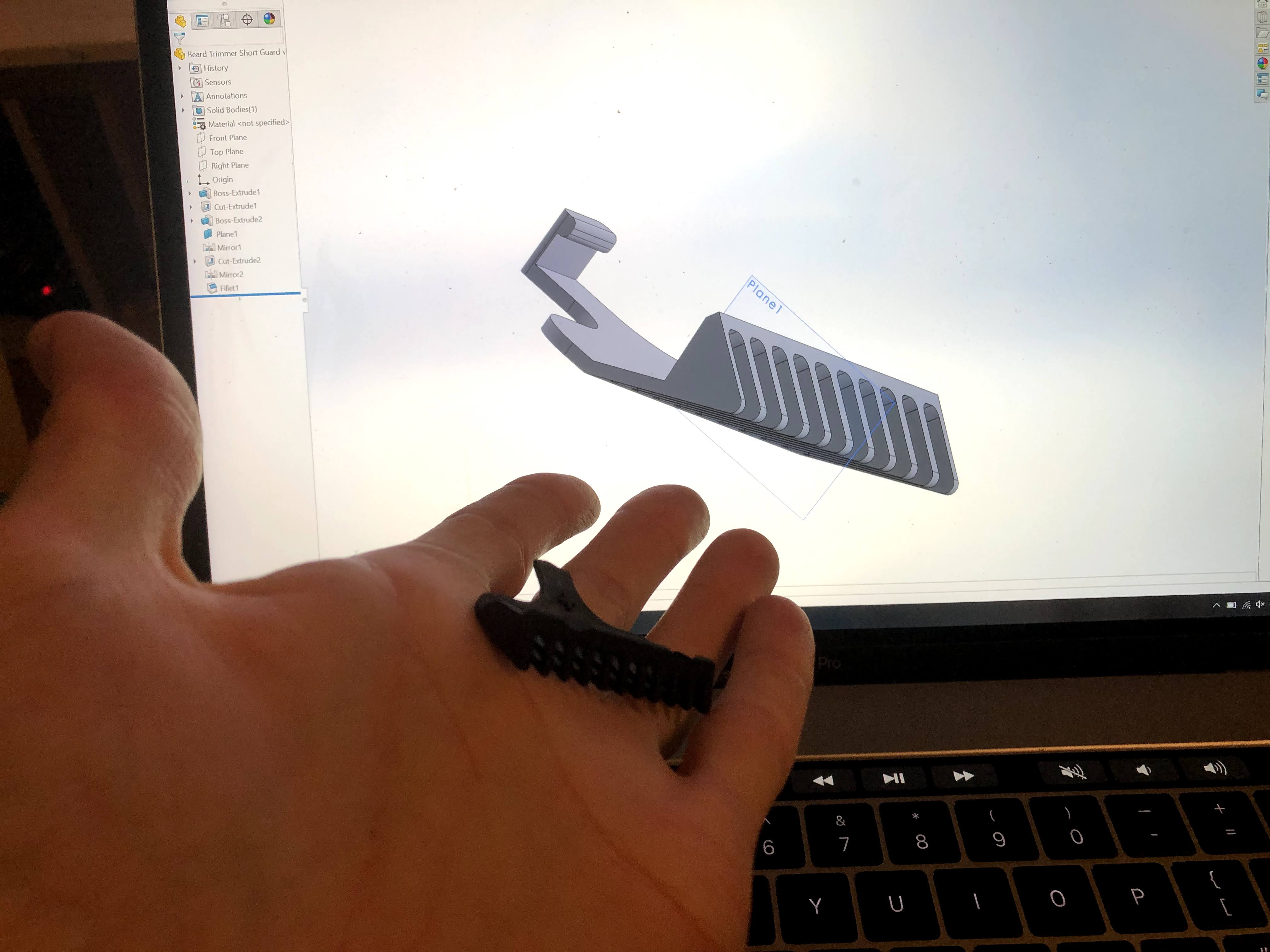 Wahl Beard Trimmer Guard by Skiter Download free STL model