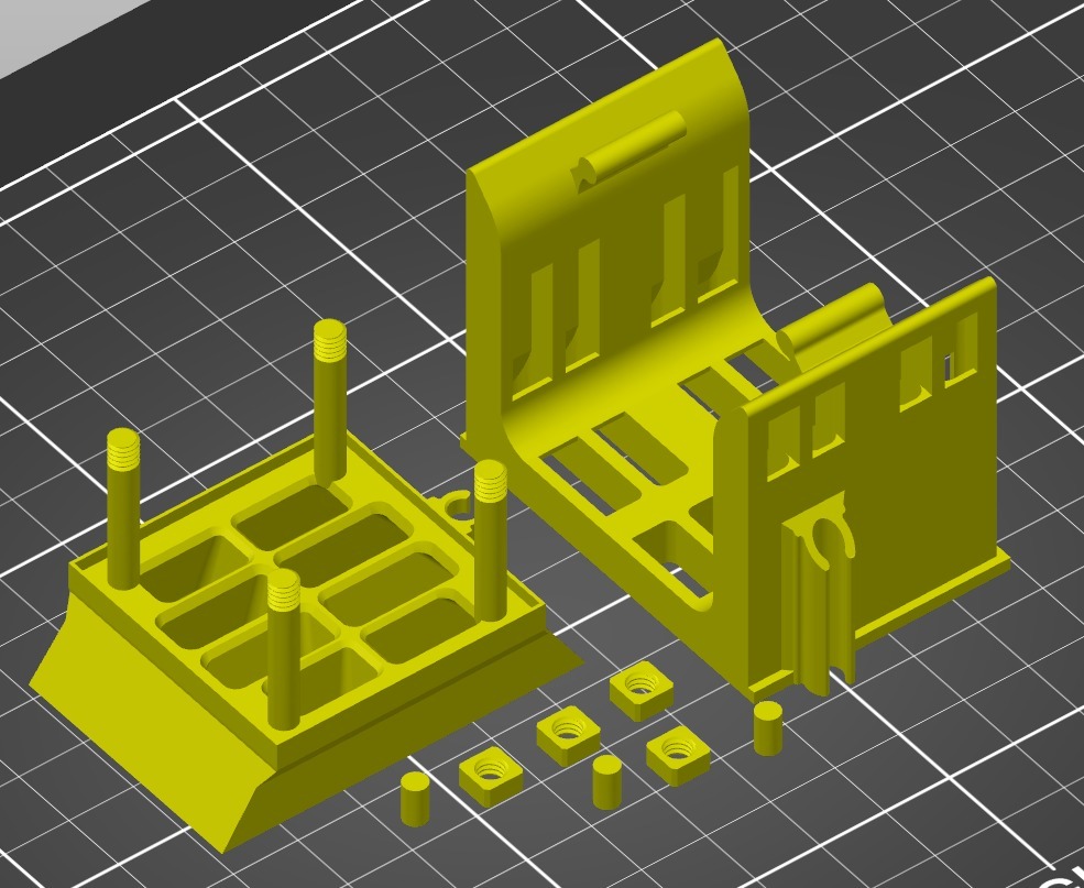 Cooler for Prusa i3 mk3/s orig ExtMotor and Noctua fan by Anthlon ...