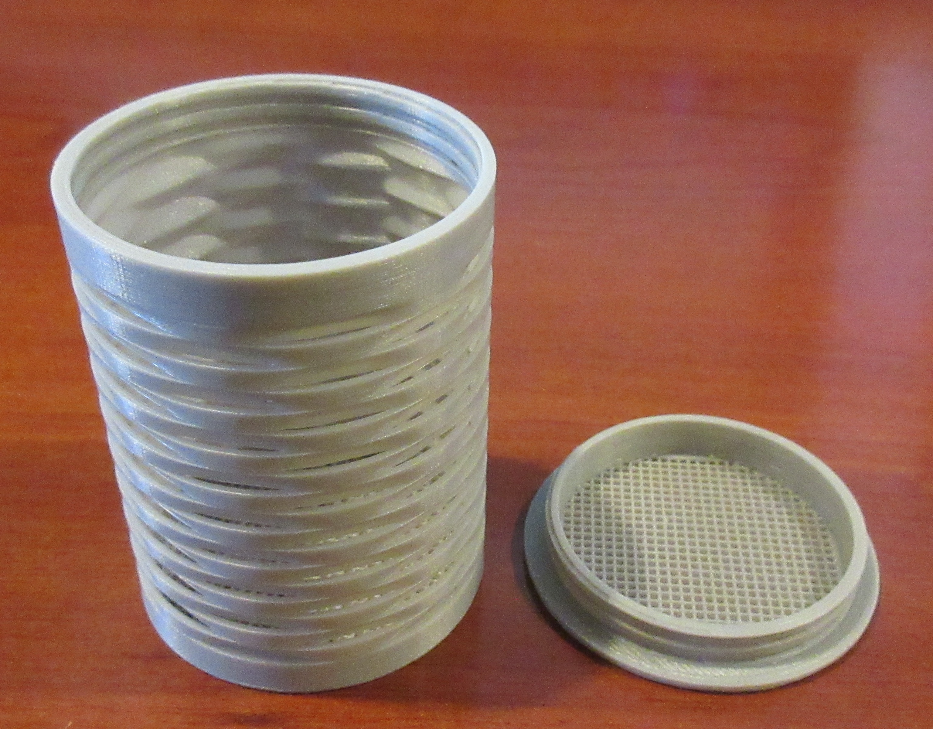 Filament spool desiccant cylinder V3