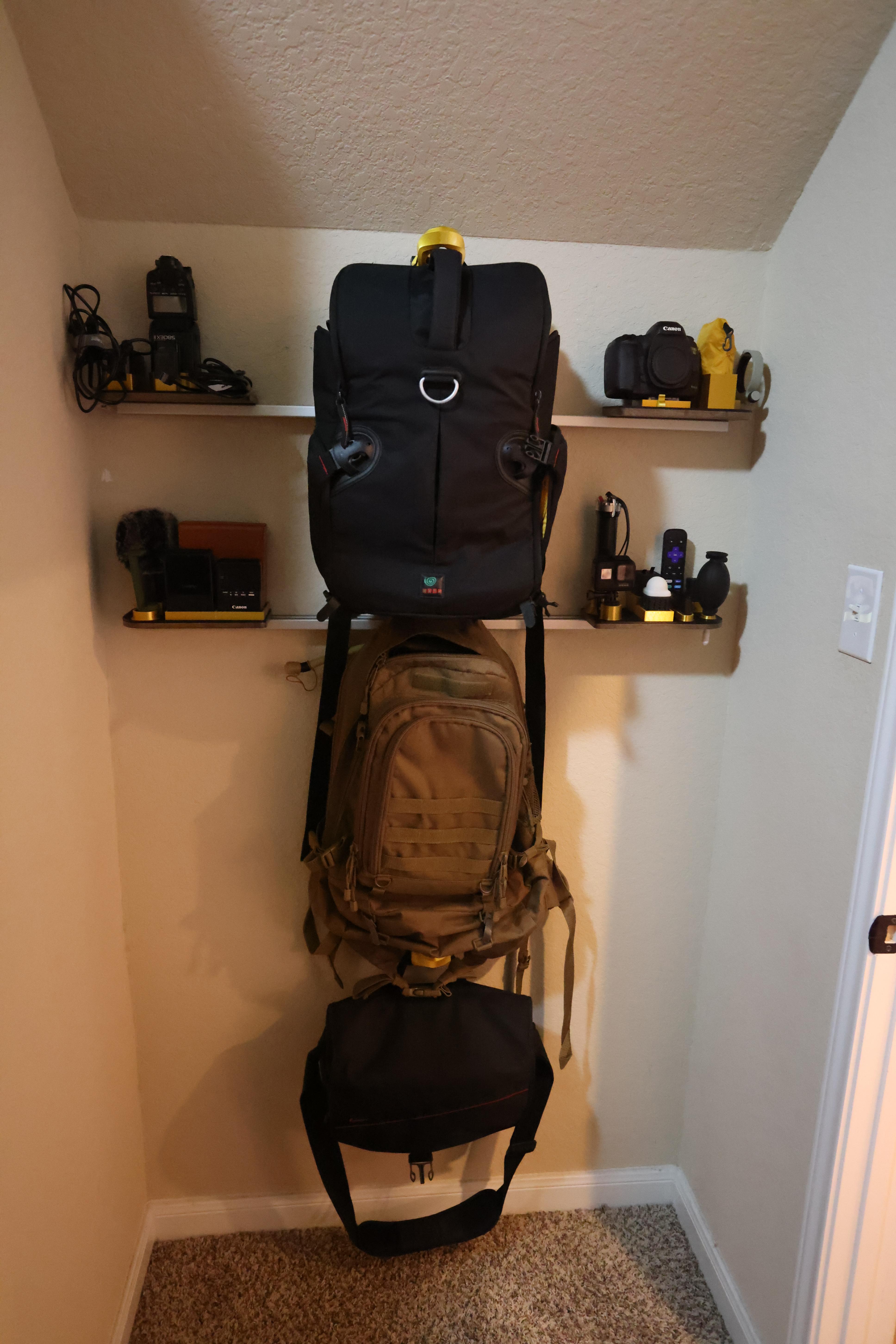 8020 Photographer Backpack Holder