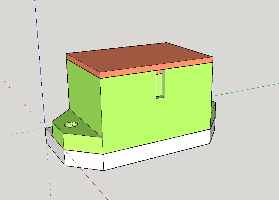 Small case for vibration motor