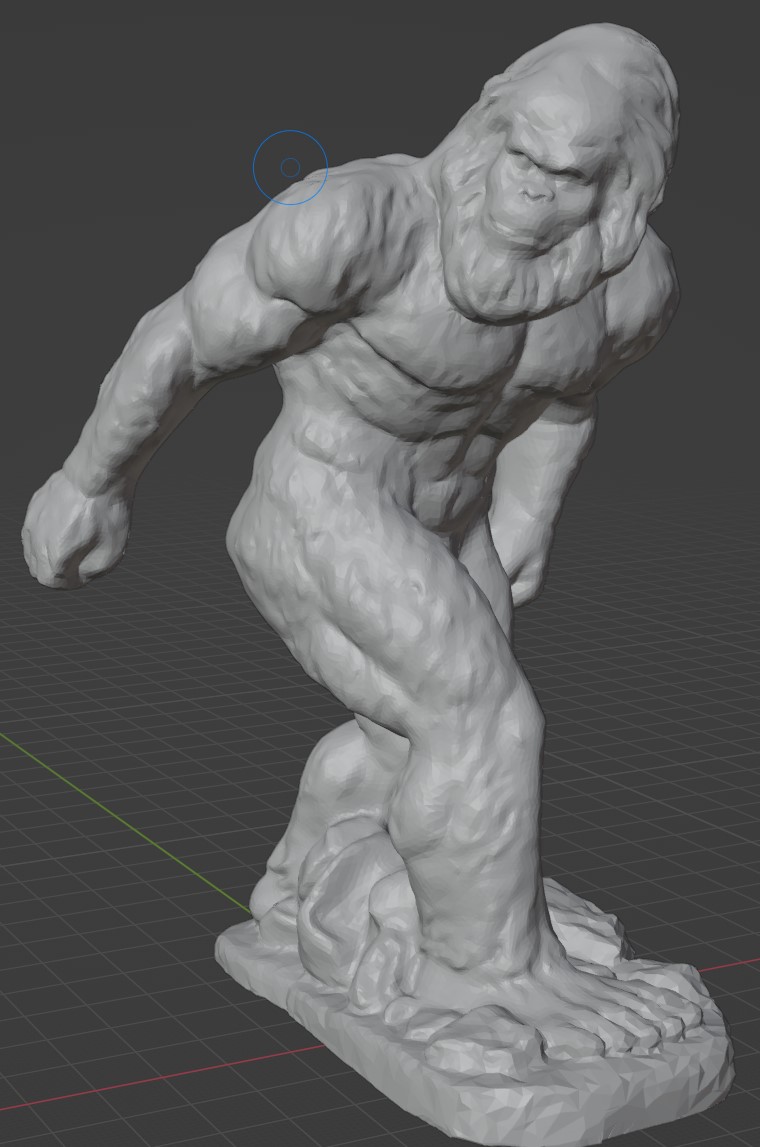 Bigfoot sasquatch scan hi res remix