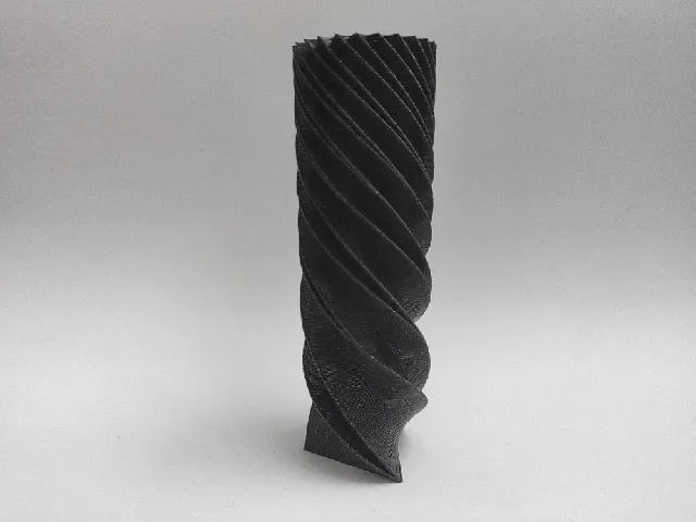 Spiral Triangle Statue - Customizable