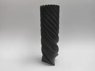 Spiral Triangle Statue - Customizable