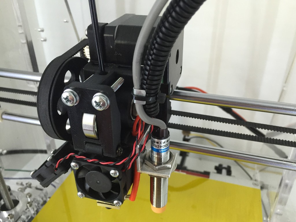 E3D v6 Belt Driven Extruder (3mm / 1.75mm) for Prusa i3 by MazaaFIN ...