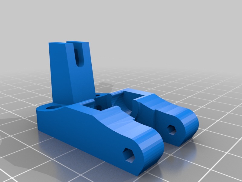 E3D v6 Belt Driven Extruder (3mm / 1.75mm) for Prusa i3 by MazaaFIN