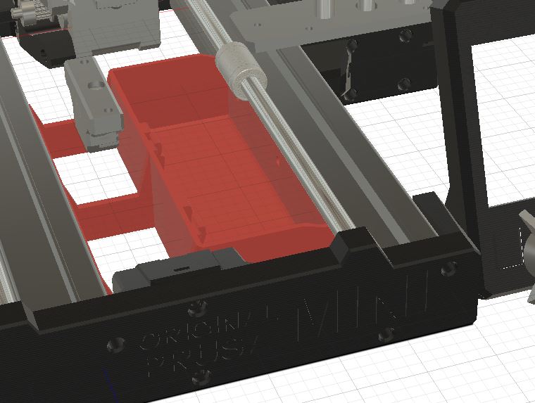 boite under bed prusa mini