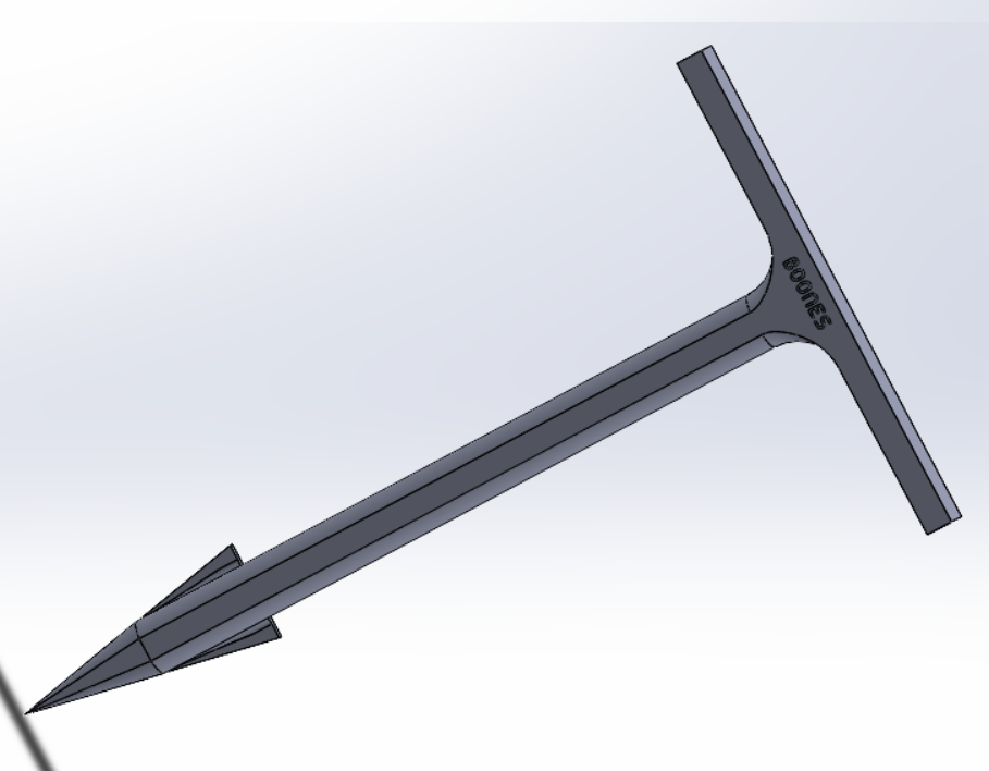 Garden nail - easy print new improved V4