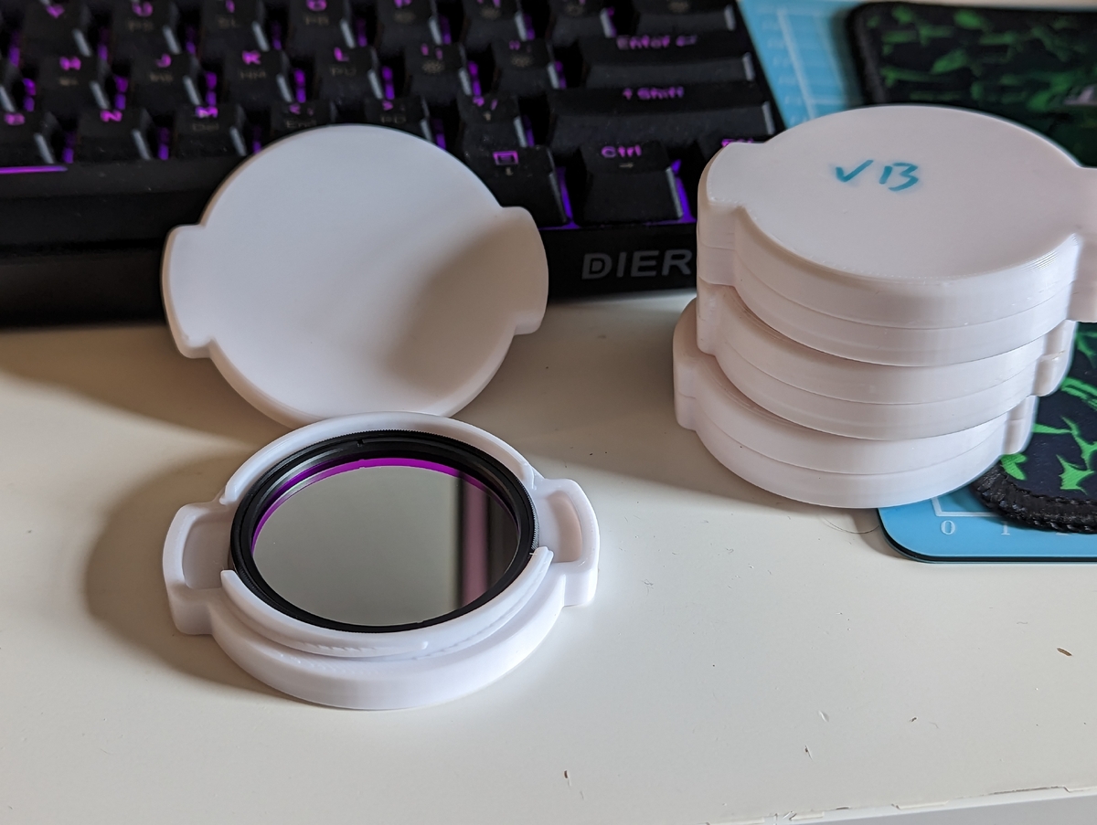 Standardised 2" Telescope Astronomy Eyepiece Filter Cases