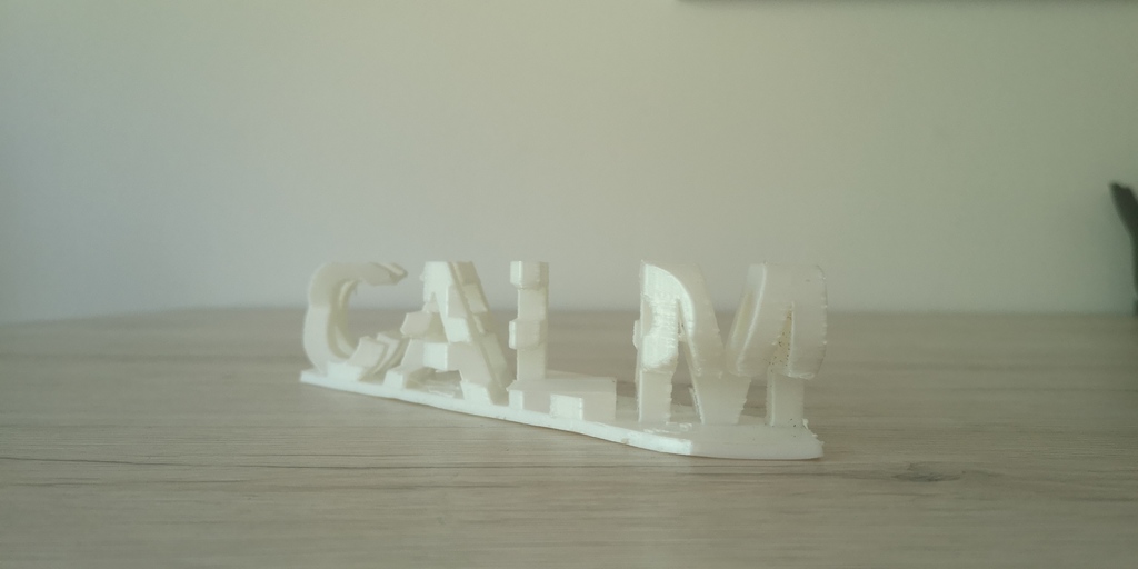 Keep Calm optical Illusion text — miniatura 2