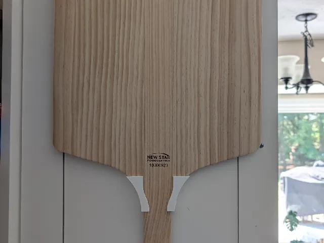 Low-Profile Pizza Peel Cabinet Door/Wall Holder