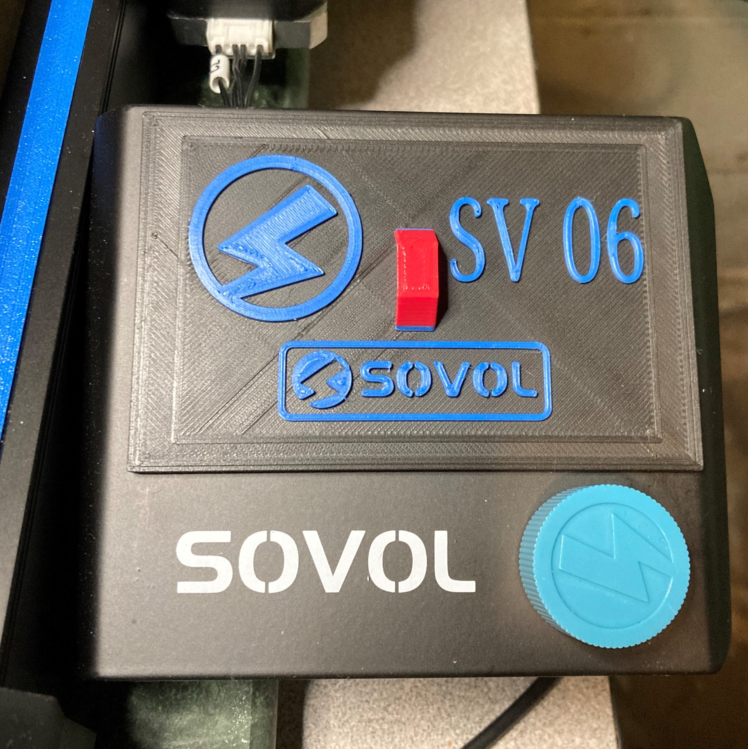 Sovol SV06 Decorative Screen Cover by TJL Download free STL