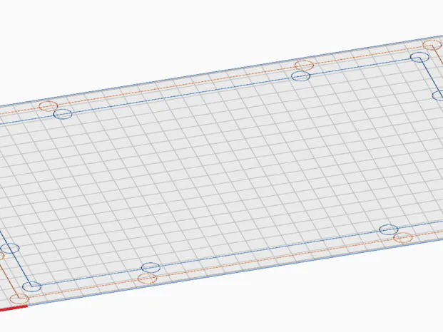 IDEX Extruder Z-Axis Calibration and Bed Level Validation Pattern (Snapmaker J1)