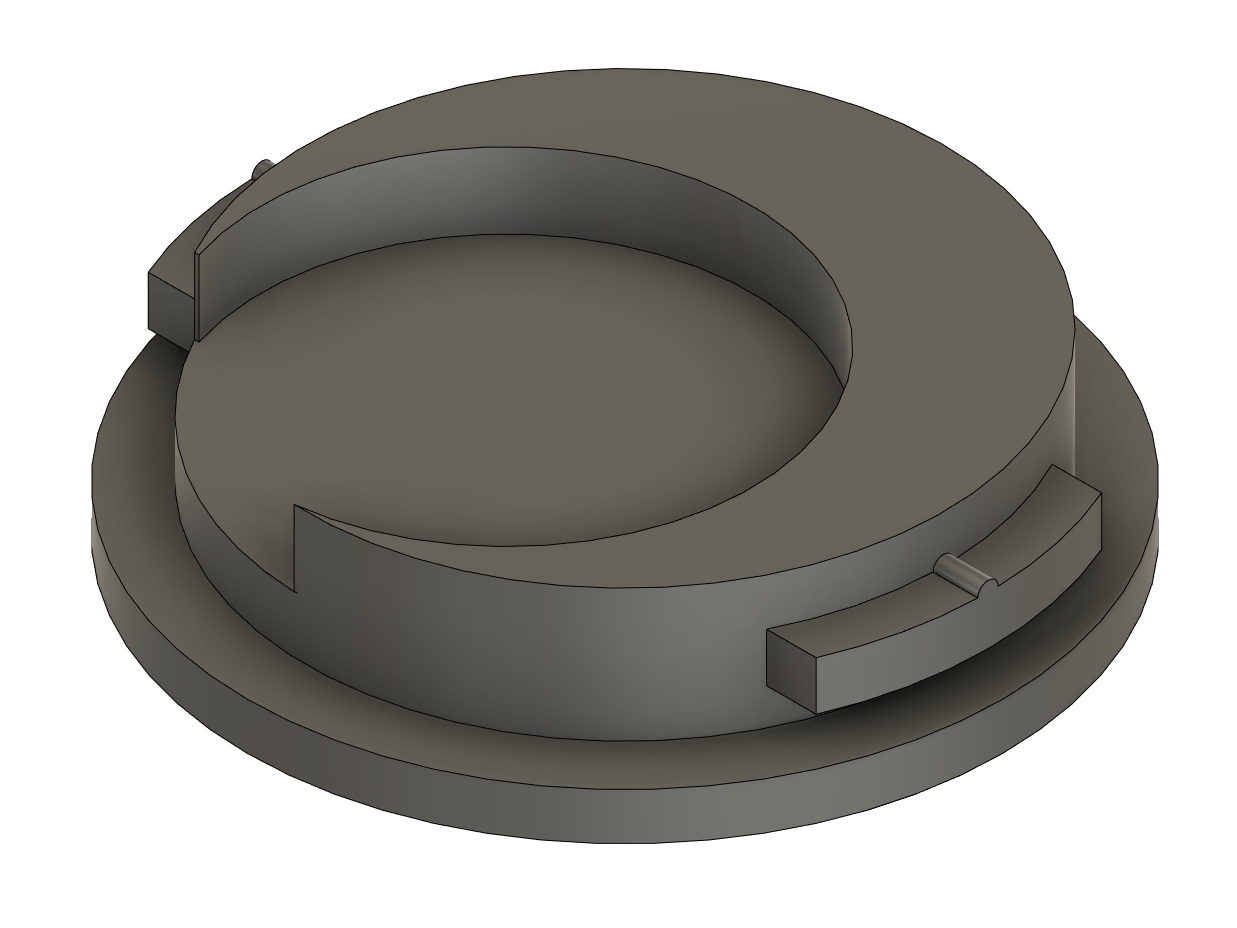 Rollei XF35 LR44 Battery Adapter & Cap