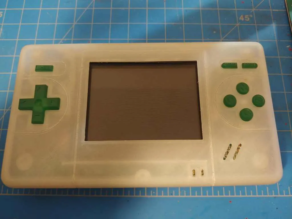renovere rutine harmonisk Gameboy Macro XL Flat 4 Button Face Plate by Kevinwulf | Download free STL  model | Printables.com
