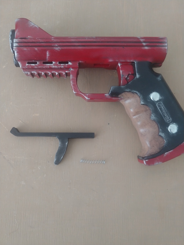 Cooler WiiMote Gun by Kevinwulf Download free STL model