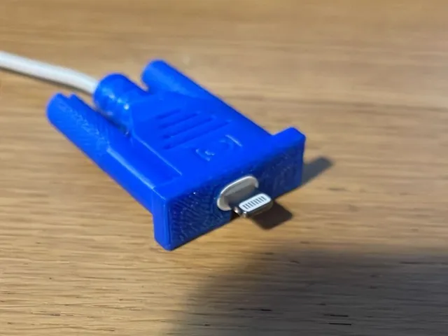 Apple Lightning cover Fake VGA
